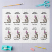 Raccoon - Tiere mit einem Party Jungen Mädchen Nam Seidenpapier (Basteln)