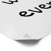 Raccoon-Tiere mit Inspirationsquelle Poster (Ecke)