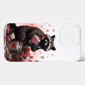 Raccoon Trash Poesie Valentinstag Case-Mate iPhone Hülle (Rückseite (Horizontal))