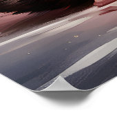 Raccoon Trash Poesie Valentinstag Poster (Ecke)