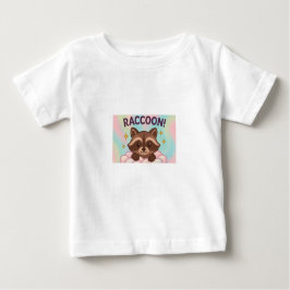 Raccoon Tshirt- CherryBombCo Exclusive Baby T-shirt
