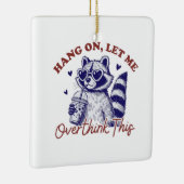 Raccoon überdenken keramikornament (Rechts)