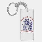 Raccoon überdenken schlüsselanhänger (Vorderseite links)