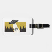 Raccoon UFO Gepäckanhänger (Vorderseite horizontal)