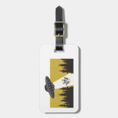 Raccoon UFO Gepäckanhänger (Vorderseite vertikal)