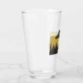 Raccoon UFO Glas (Rechts)