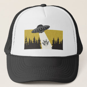 Raccoon UFO Truckerkappe