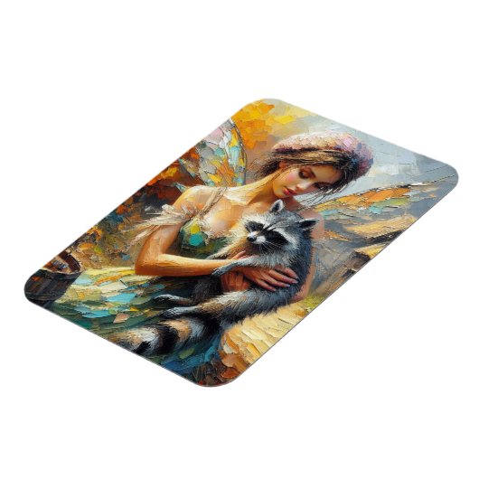 Raccoon und Fairy Magnet (Linke Seite)