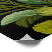 Raccoon und Folies Art Nouveau Stil Poster (Ecke)