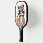 Raccoon w Glasses Personalisiert Pickleball Paddle (Links)