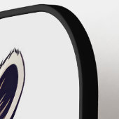 Raccoon w Glasses Personalisiert Pickleball Paddle (Linke Seite)