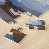 Raccoon Washing Stolen Christmas Gold Hat Puzzle (Seite)