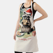 Raccoon Weihnachtskost Backen Crew Schürze (InSitu)