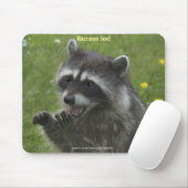 RACCOON WILDLIFE glückliche Mousepads (Mit Mouse)