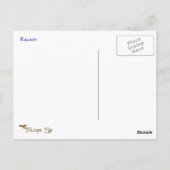 Raccoon Wildlife Series # 8 Postkarte (Rückseite)