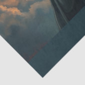 Raccoon Wizard macht den Mond Seidenpapier (Detail)