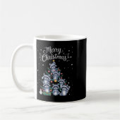 Raccoon Xmas Tree Raccoon Weihnachtsbaum Merry Chr Kaffeetasse (Links)