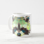 Raccoonentwurfs-Tasse Kaffeetasse (Vorderseite Links)