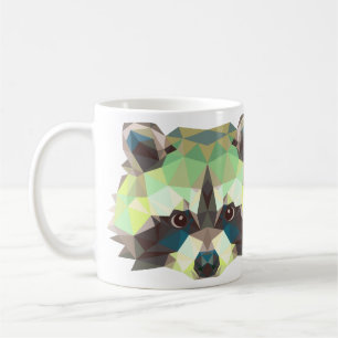 Raccoonentwurfs-Tasse Kaffeetasse