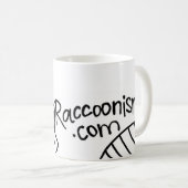 Raccoonisms-Tasse Kaffeetasse (VorderseiteRechts)