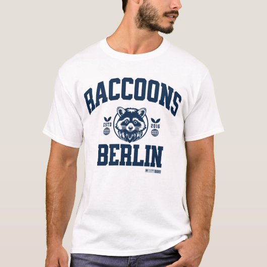 Raccoons Berlin – Urban Street Squad T-Shirt (Vorderseite)