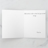 Raccoons Brown Niedlich Tree Karte (Innenseite)