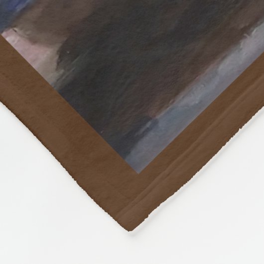 Raccoons Fischen Fleecedecke (Ecke)