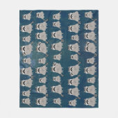Raccoons Fleece Blanket (Vorderseite)
