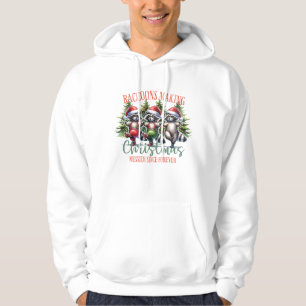Raccoons machen Weihnachts Messier seit ewig Hoodie
