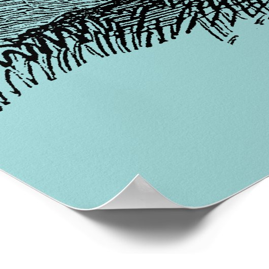 Raccoons Poster (Ecke)