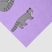 Raccoons Seidenpapier (Detail)