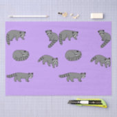Raccoons Seidenpapier (Handwerk)