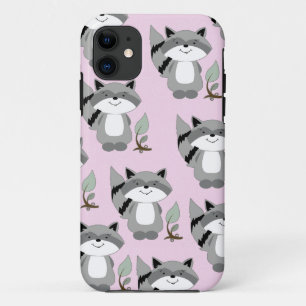 Raccoons Woodland iPhone 5 Casemate Case (rosa)
