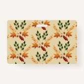 Raccos mit Books Library Hall Pass Abzeichen Ausweis (Rückseite)