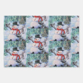 Raccos und Wildtiere Geschenkpapier Set (Vorderseite)