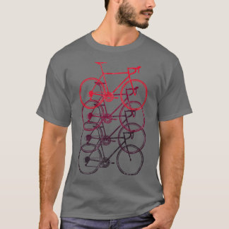 race bike road bike cyclist cycling triathlon bicy T-Shirt
