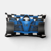 Race Car Auto Racing dekorative Throw Kissen (Rückseite)
