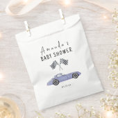 Race car Baby Dusche Geschenktütchen (Ausgeschnitten)