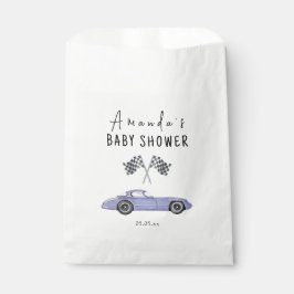 Race car Baby Dusche Geschenktütchen