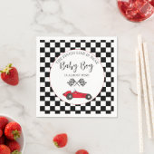 Race Car Baby Dusche Serviette (Beispiel)