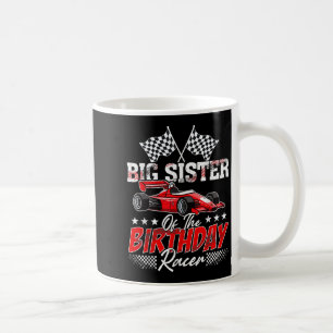 Race Car Big Sister der Geburtstagsrennen F Kaffeetasse