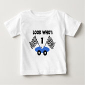 Race Car Birthday Baby T-shirt (Vorderseite)