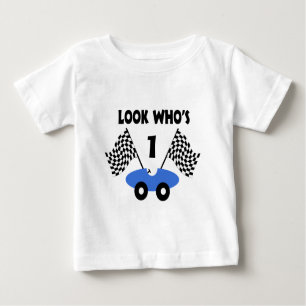 Race Car Birthday Baby T-shirt