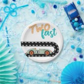 Race Car Birthday Einladungen, Second Birthday Ann Pappteller (Party)