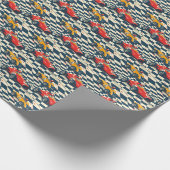 Race Car Birthday Gift Wrap Geschenkpapier (Ecke)
