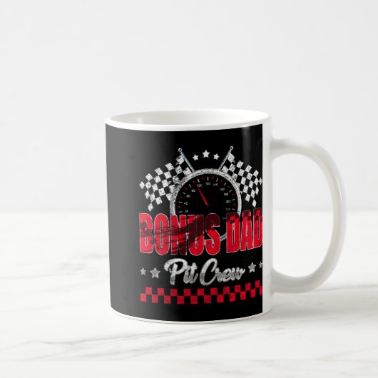 Race Car Birthday Party Racing Family Bonus Dad T Kaffeetasse (Rechts)