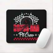 Race Car Birthday Party Racing Family Bonus Dad T Mousepad (Mit Mouse)
