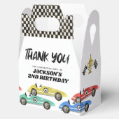 Race Car Birthday Vielen Dank für Ihr Interesse Bo Geschenkschachtel (Geöffnet)