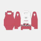 Race Car Boy Geburtstagsparty Geschenkschachtel (Ungefaltet)