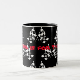 Race Car Coffee Tasse